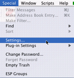 immagine: impostazione dell'autenticazione SMTP