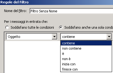 immagine: impostazione 
	filtro su header